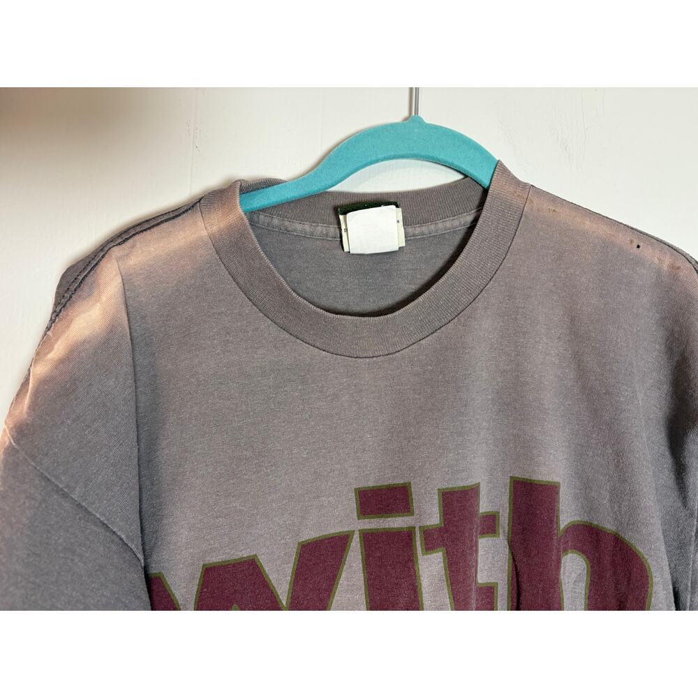 With An Attitude Cleveland Original Logo Single Stitch MLB XL T Shirt - Picture 8 of 8